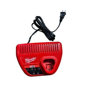 Milwaukee M12 Battery Charger 12 Volt 48 59 2401 Power Tool Accessory
